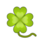 Four Leaf Clover emoji on Emojidex